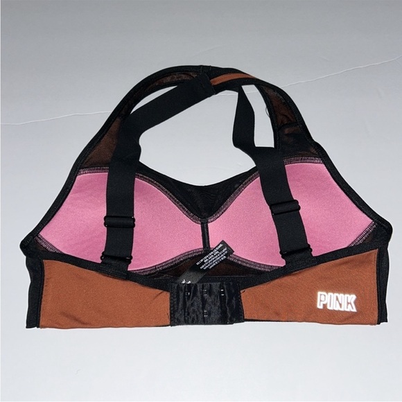 Women's Brown Sports Bra - Picture 3 of 4